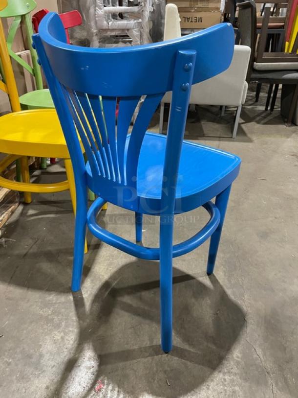 NEW!  Multi Colored Chairs! 4 X Yours  Bid! - Image 4 of 9