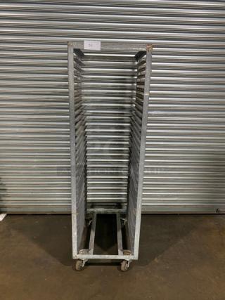 Commercial Heavy Duty Pan Holding/Transport Rack! On Casters!