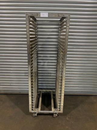 Commercial Heavy Duty Pan Holding/Transport Rack! On Casters!