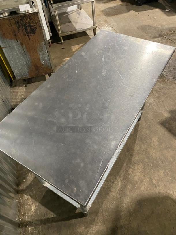 Commercial Stainless Steel 48" Worktop Table! With Single Undershelf! On Legs! - Image 5 of 7