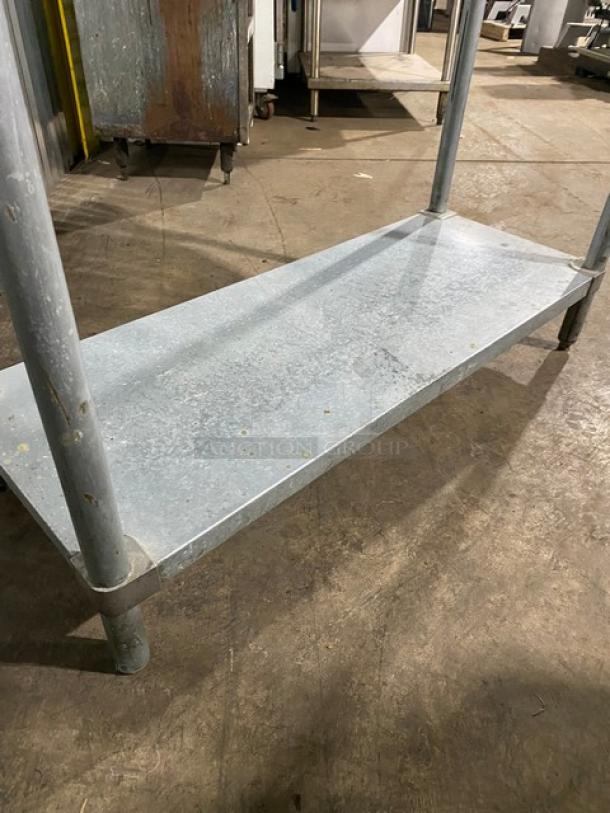 Commercial Stainless Steel 48" Worktop Table! With Single Undershelf! On Legs! - Image 6 of 7