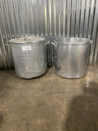 Commercial Heavy Duty Stock Pots! 2X Your Bid!