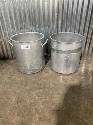 Commercial Heavy Duty Stock Pots! 2X Your Bid!