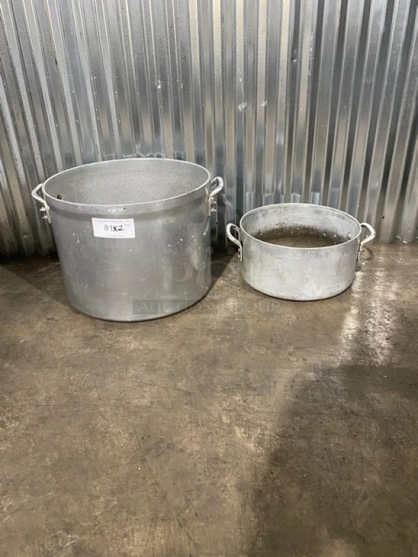 Commercial Heavy Duty Stock Pots! 2X Your Bid! - Image 1 of 9