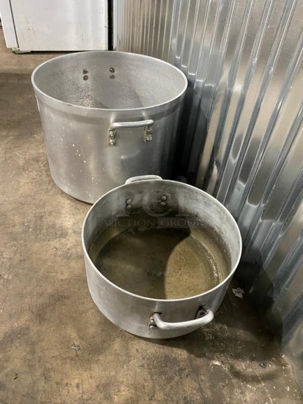 Commercial Heavy Duty Stock Pots! 2X Your Bid! - Image 2 of 9