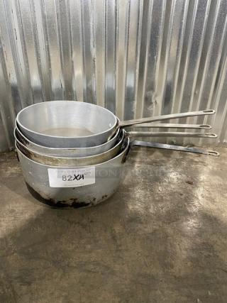 Commercial Heavy-Duty Saucepans! 4X Your Bid!