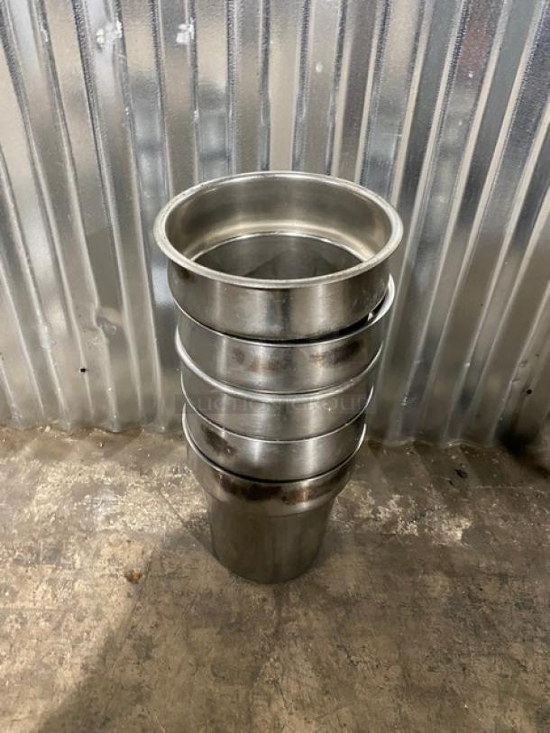 Commercial Stainless Steel Vegetable Inset Pans! 5X Your Bid! - Image 3 of 6