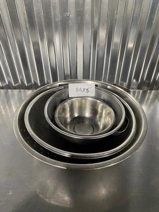 Commercial Stainless Steel Strainers/Prep Bowls! 5X Your Bid!