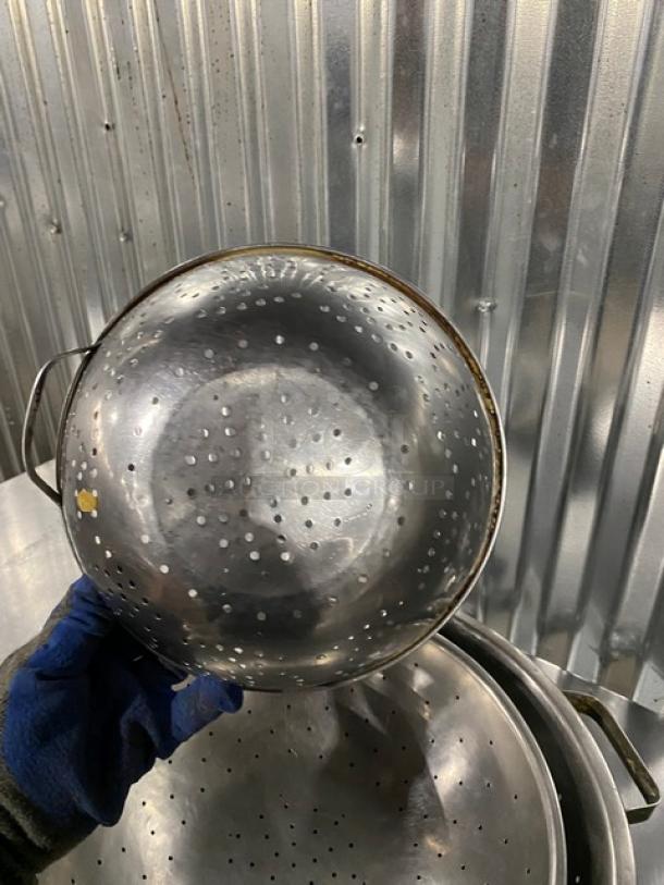 Commercial Stainless Steel Strainers/Prep Bowls! 5X Your Bid! - Image 6 of 8