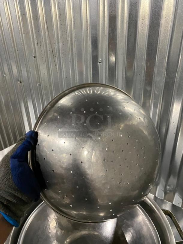 Commercial Stainless Steel Strainers/Prep Bowls! 5X Your Bid! - Image 7 of 8