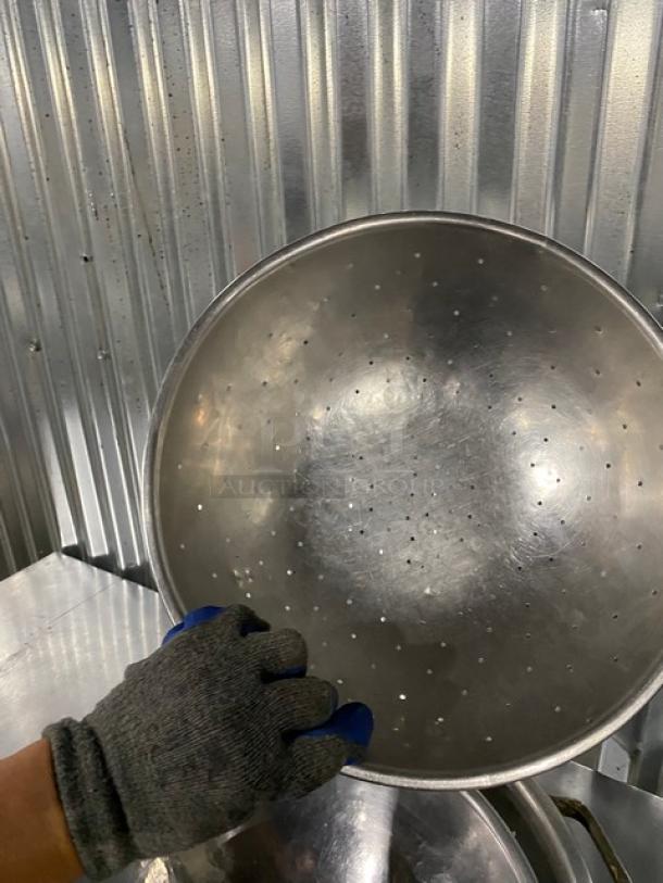 Commercial Stainless Steel Strainers/Prep Bowls! 5X Your Bid! - Image 8 of 8