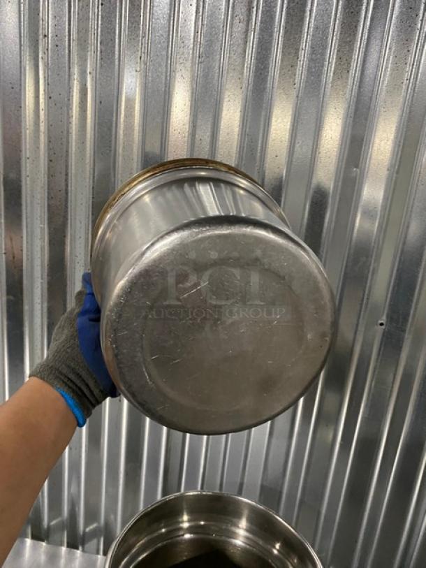 Commercial Stainless Steel Vegetable Inset Pans! 4X Your Bid! - Image 4 of 7