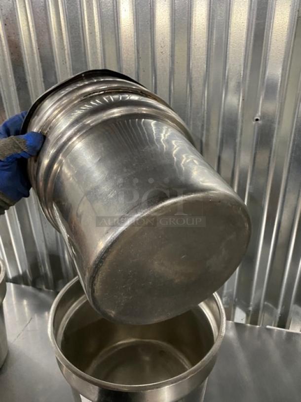 Commercial Stainless Steel Vegetable Inset Pans! 4X Your Bid! - Image 7 of 7