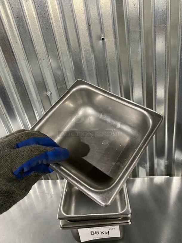 Commercial Stainless Steel Hotel/Steamtable Pans! 4X Your Bid! - Image 5 of 5
