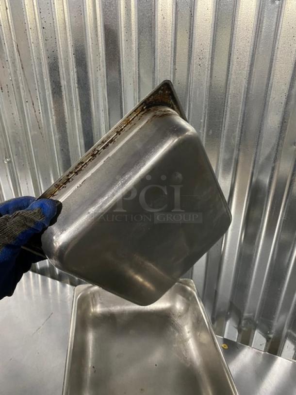 Commercial Stainless Steel Hotel/Steamtable Pans! 4X Your Bid! - Image 6 of 10