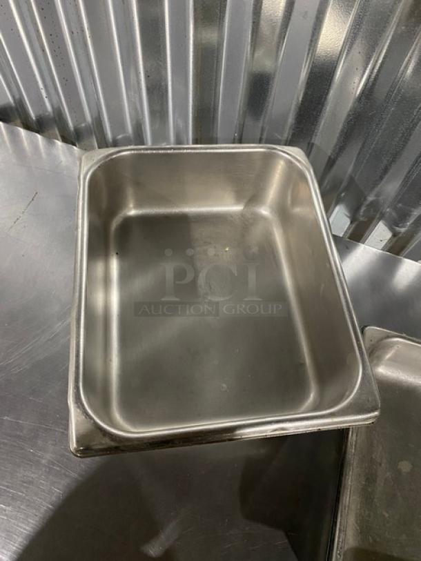 Commercial Stainless Steel Hotel/Steamtable Pans! 4X Your Bid! - Image 8 of 10