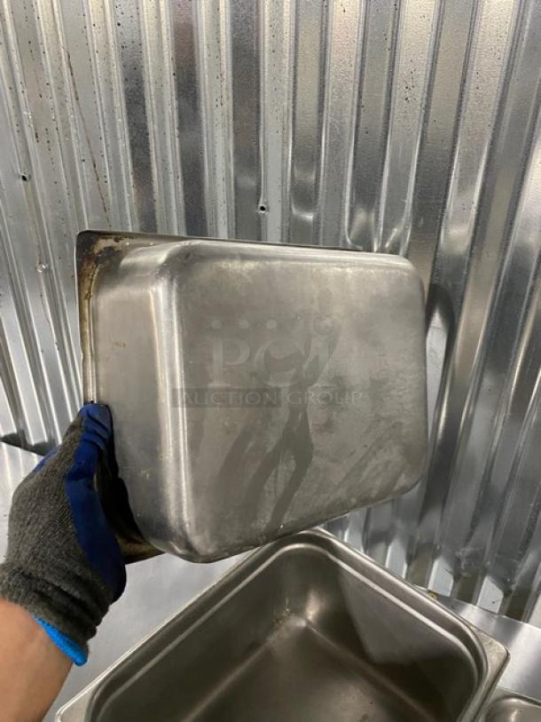Commercial Stainless Steel Hotel/Steamtable Pans! 4X Your Bid! - Image 9 of 10