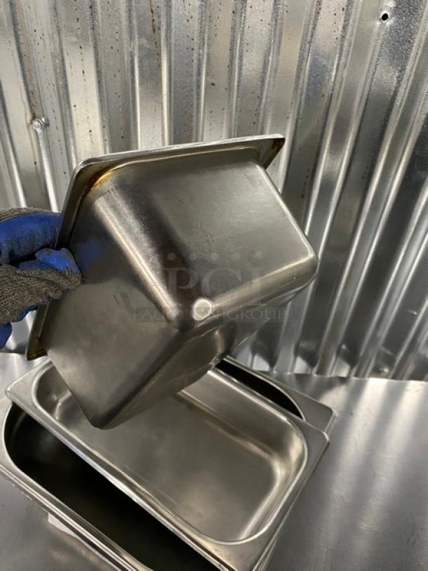 Commercial Stainless Steel Hotel/Steamtable Pans! 3X Your Bid! - Image 4 of 8