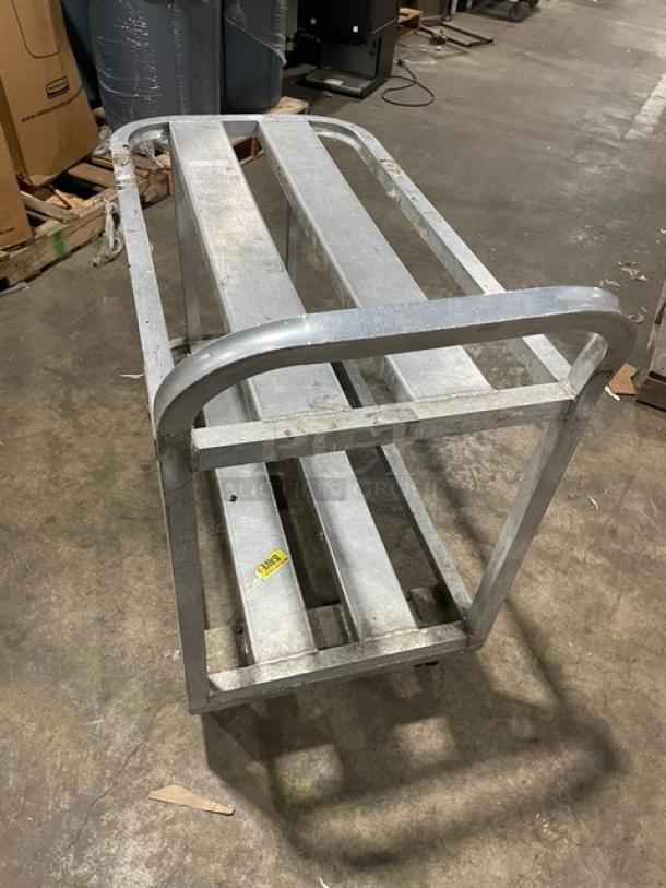 Commercial Heavy-Duty Equipment/Utility Pushcart! With Single Undershelf! On Casters! - Image 2 of 5