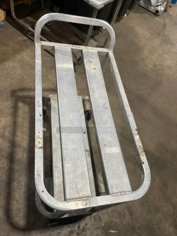 Commercial Heavy-Duty Equipment/Utility Pushcart! With Single Undershelf! On Casters! - Image 4 of 5