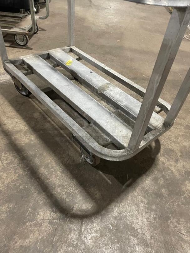 Commercial Heavy-Duty Equipment/Utility Pushcart! With Single Undershelf! On Casters! - Image 5 of 5
