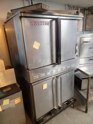 BLODGETT ZEPHAIRE Double Stack Propane Gas Oven!
