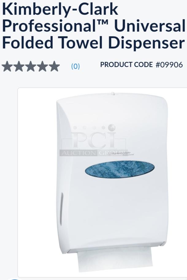 *NEW* IN BOX Kimberly-Clark Professional Universal Folded Towel Dispenser! - Image 5 of 6