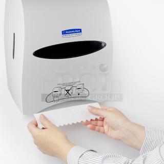 *NEW* IN BOX Kimberly-Clark Sanitouch Hard Roll Towel Dispenser!