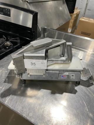 Nemco Commercial Heavy Duty Countertop Easy Tomato Slicer! With Polyethylene Slide Board! On Legs!
