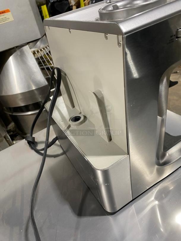 NEW! Scratch-N-Dent! Breville Commercial Stainless Steel Electric Powered Countertop Automatic Espresso Machine! Model: BES880 BSS/D SN: A1BUAESA231503482! 120V 1 Phase! - Image 4 of 9