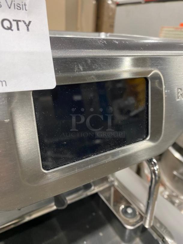 NEW! Scratch-N-Dent! Breville Commercial Stainless Steel Electric Powered Countertop Automatic Espresso Machine! Model: BES880 BSS/D SN: A1BUAESA231503482! 120V 1 Phase! - Image 5 of 9