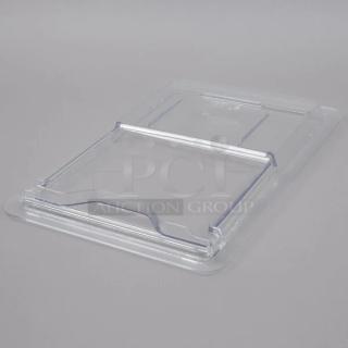 BRAND NEW! Cambro Camwear Series Commercial Clear 18”x12” Sliding Food Container Lid/Cover! Model: 1218SCCW135! 6X Your Bid!
