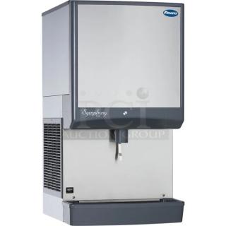 NEW! OUT OF THE BOX! Follett! 2023! Late Model! Symphony Series Commercial Stainless Steel Electric Powered Air-Cooled Countertop Nugget Ice Maker/Dispenser Machine! Model: 25CI425A SN: Q38101-11623! 115V 1 Phase! - Item #1185504