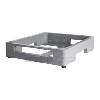 BRAND NEW! Steelite International Fusion Buffet Series Commercial High-Quality Ash Gray Teak D.W. Haber Fusion Power-Cell Cover Up! Model: DWFB15133WDGW! 2X Your Bid!
