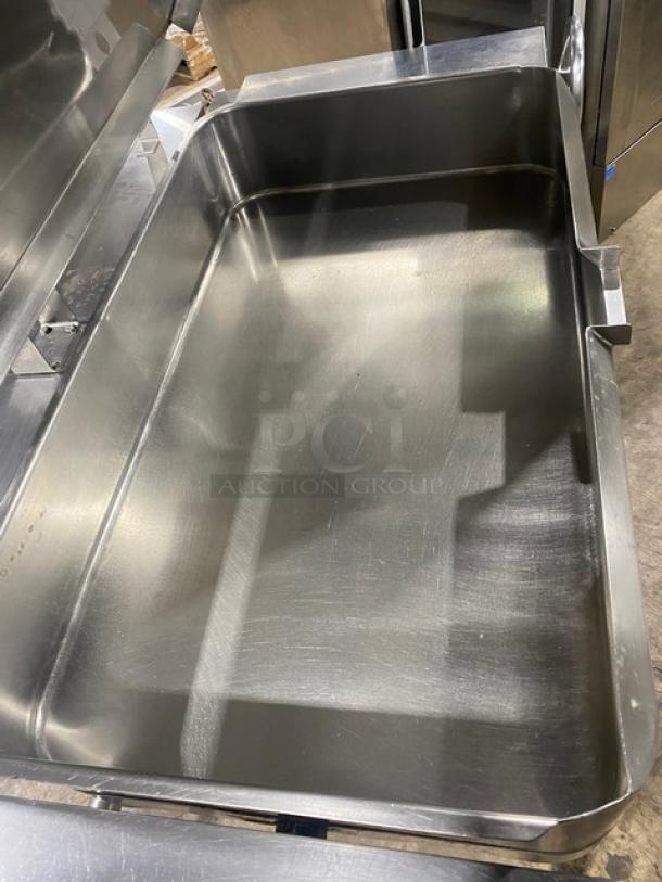 AMAZING! Groen Commercial Stainless Steel Electric Powered 40-Gal. Ultra Tilt Skillet/Tilted Braising Pan! 208V 3 Phase! On Legs! WORKING WHEN REMOVED! - Image 6 of 9
