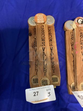 Crown Valley Tap Handles 
Qty 3 
Your Bid x 3