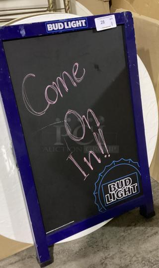 Bud Light Sidewalk Chalkboard