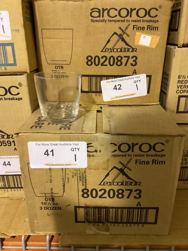 Arcoroc Excalibur Fine Rim 10-½ oz Rocks Glass
3 Dozen Per Case
Qty 36
Your Bid x 3 - Image 2 of 2