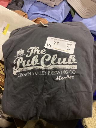 “The Pub”  T-Shirt
Size Large