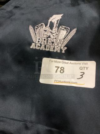 Brand New Beer Academy Aprons
Qty 3
Your Bid x 3