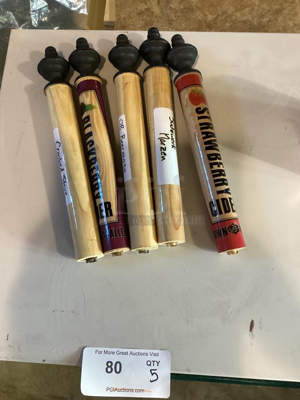 Mixed Lot of Tapper Handles
Qty 5
Your Bid x 5 - Image 1 of 1