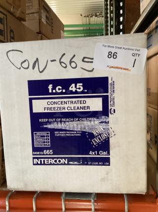Concentrated Freezer Cleaner 
4 x 1 Gal.