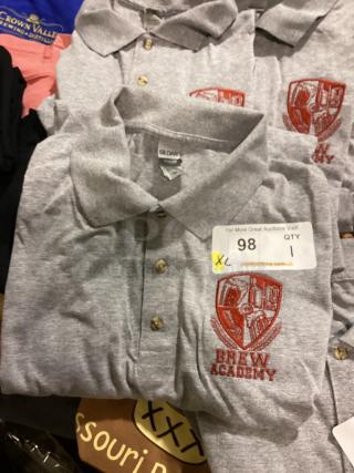 Brew Academy Polo Shirt 
Size XL
