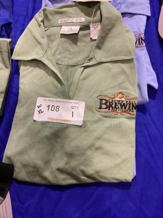 Crown Valley Brewing Ladies V-Neck Polo
Size XL