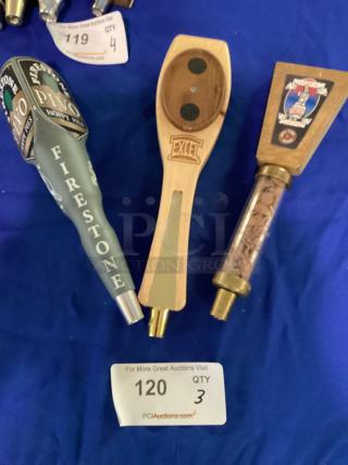 Mixed Lot of Tapper Handles
Qty 3 
Your Bid x 3