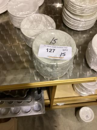 Porcelain Bread/Dessert Plate
Qty 15
Your Bid x 15