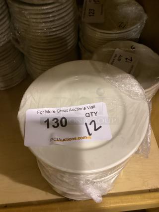 Porcelain Bread/Dessert Plate
Qty 12
Your Bid x 12