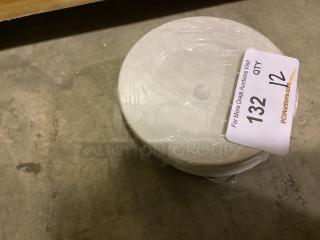 Porcelain Bread/Dessert Plate
Qty 12
Your Bid x 12