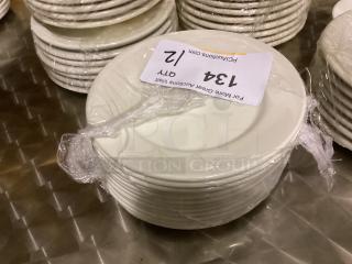 Porcelain Bread/Dessert Plate
Qty 12
Your Bid x 12