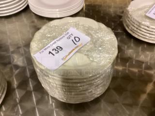 Porcelain Bread/Dessert Plate
Qty 10
Your Bid x 10